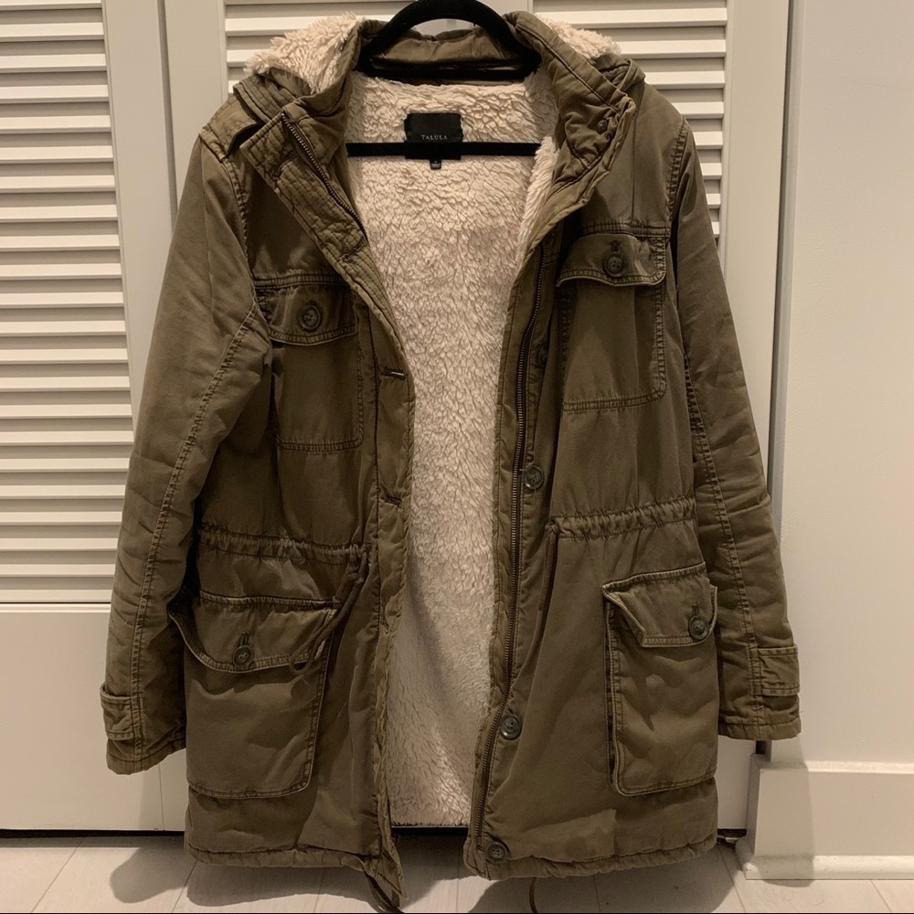 Aritzia Army Green Sequit Talula Jacket